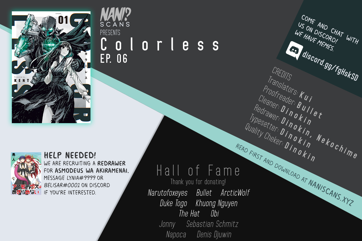 Read Colorless EN Manga Online