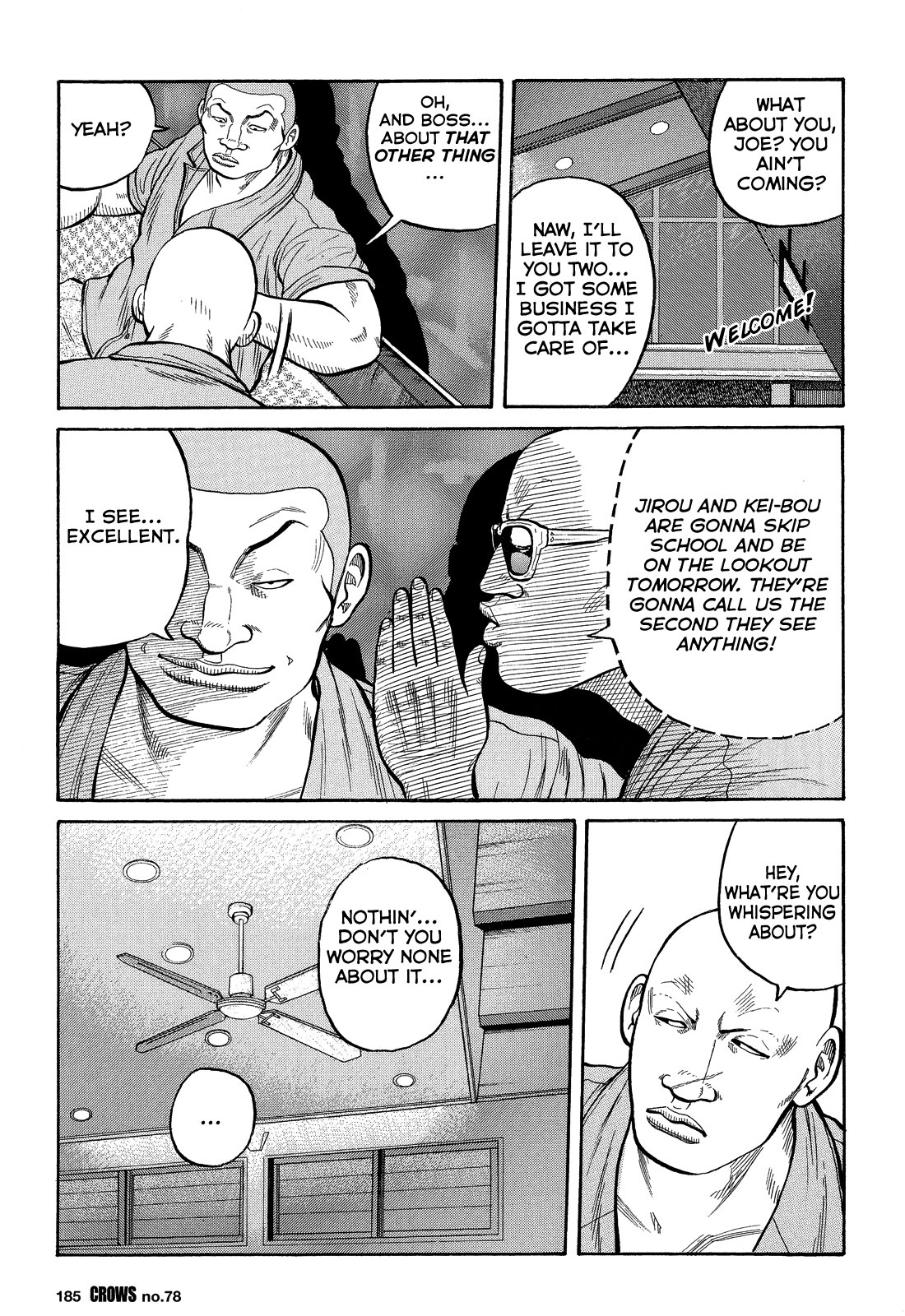 Read Crows EN Manga Online