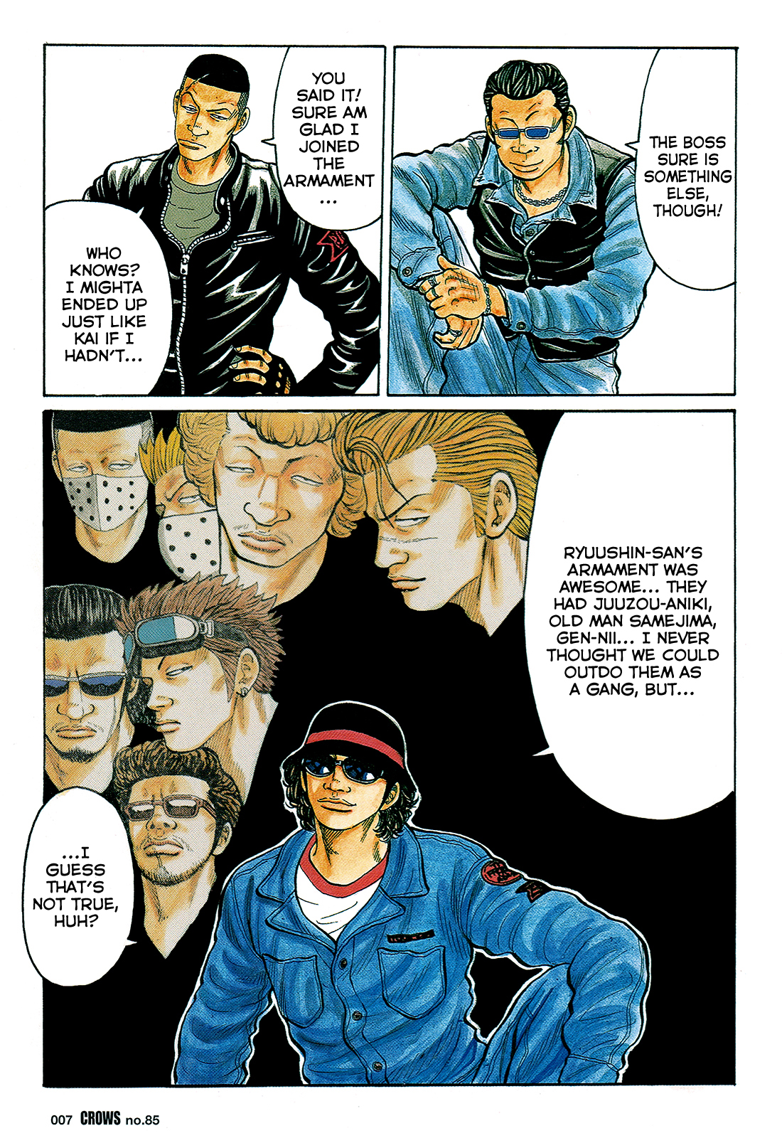 Read Crows EN Manga Online