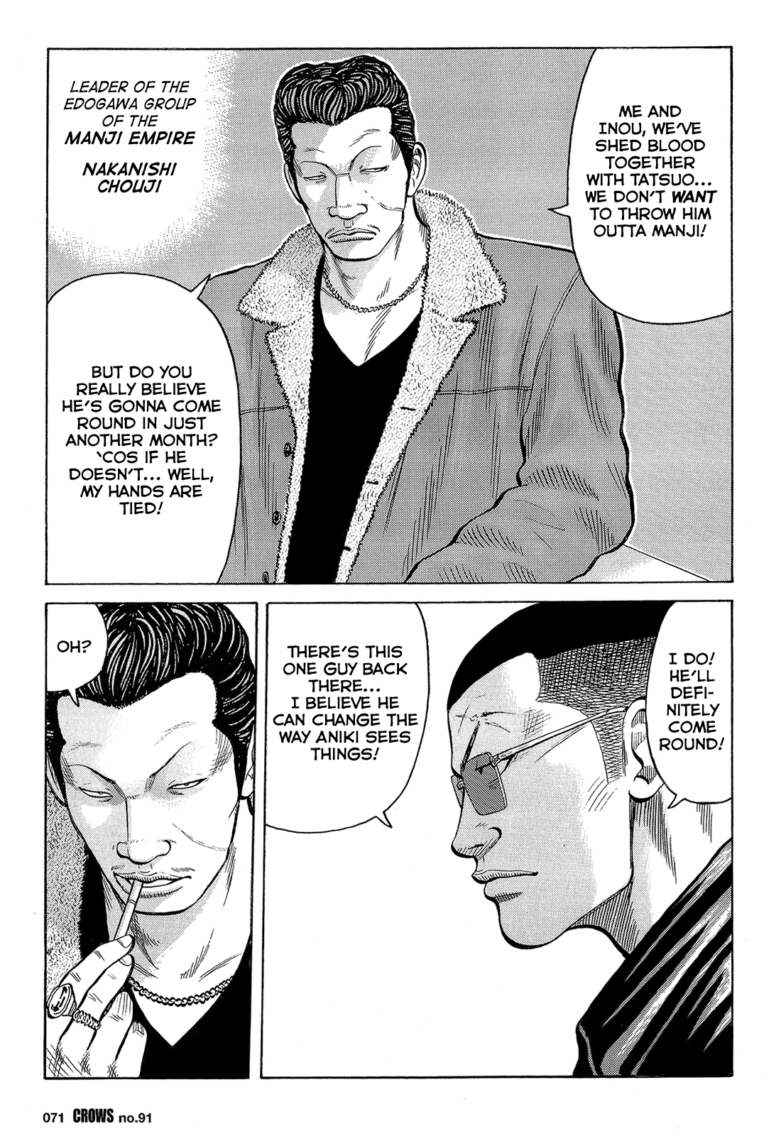 Read Crows EN Manga Online