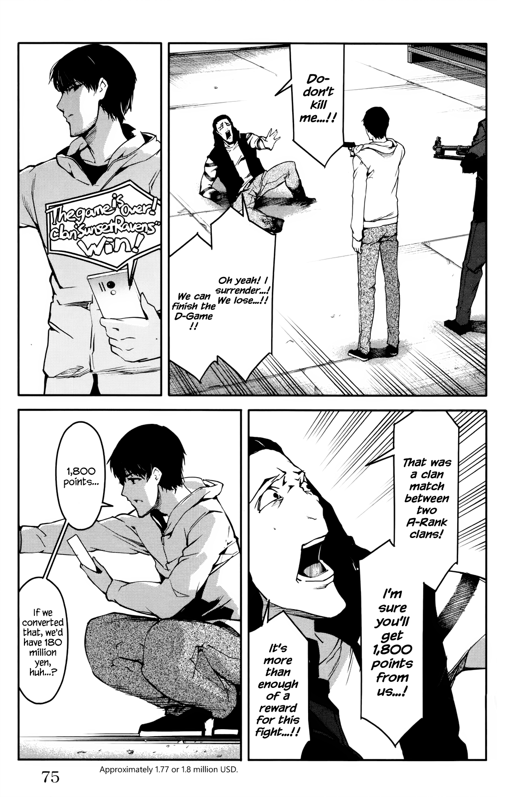 Read Darwin's Game EN Manga Online