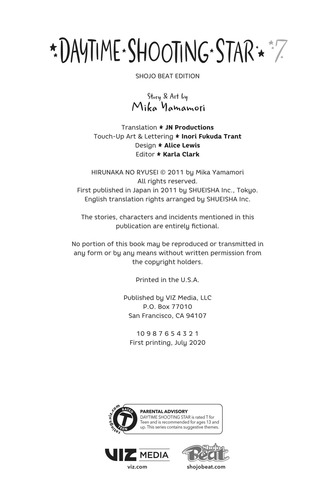 Read Daytime Shooting Star EN Manga Online