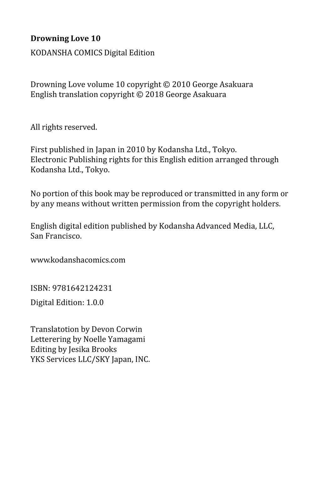 Read Drowning Love EN Manga Online