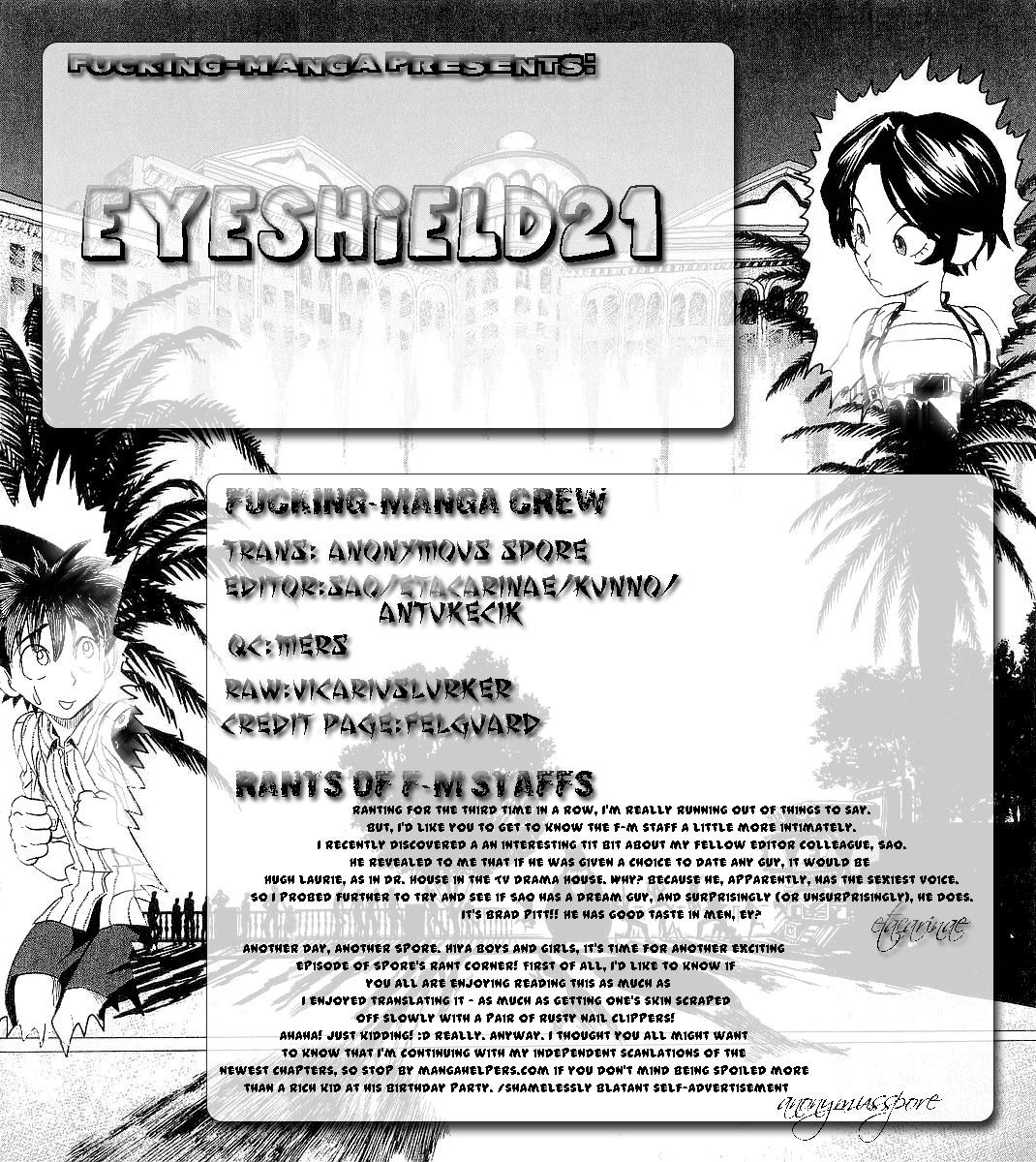 Read Eyeshield 21 EN Manga Online