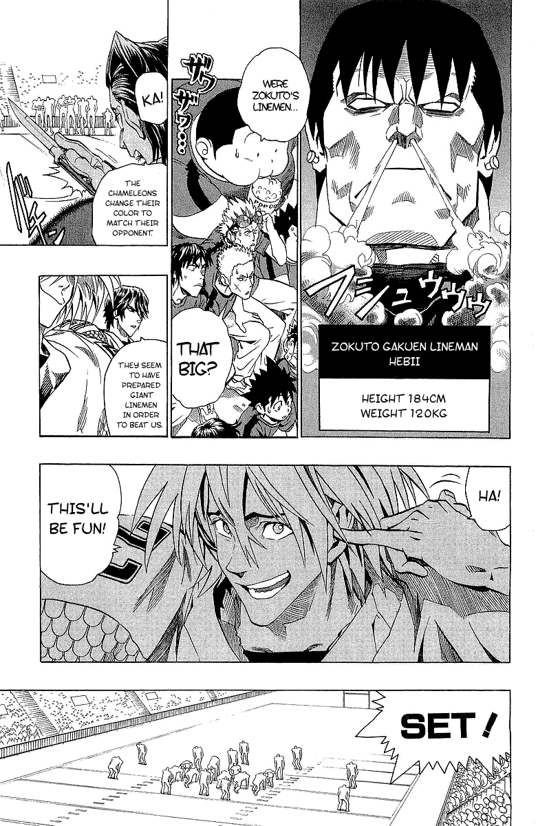 Read Eyeshield 21 EN Manga Online