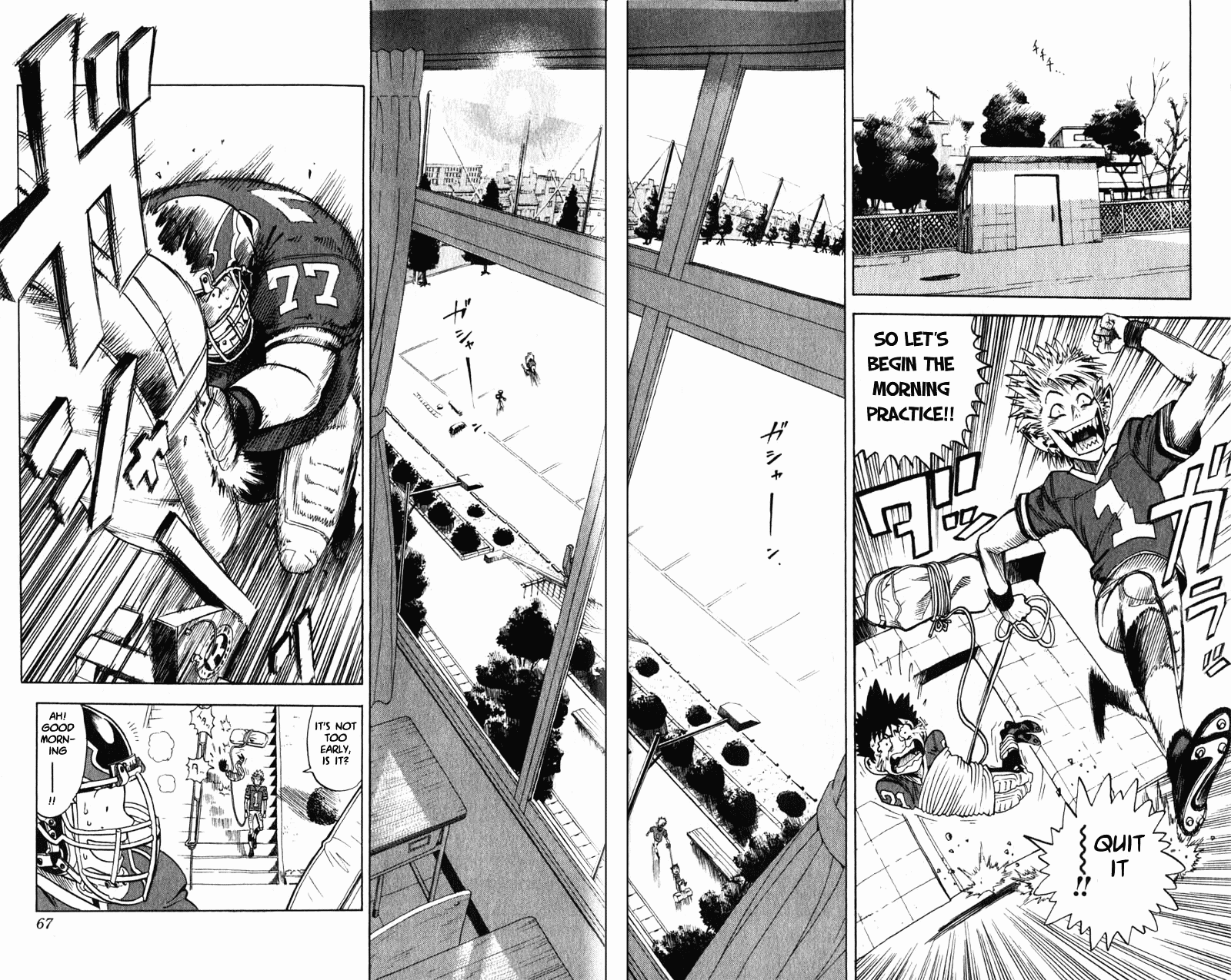 Read Eyeshield 21 EN Manga Online