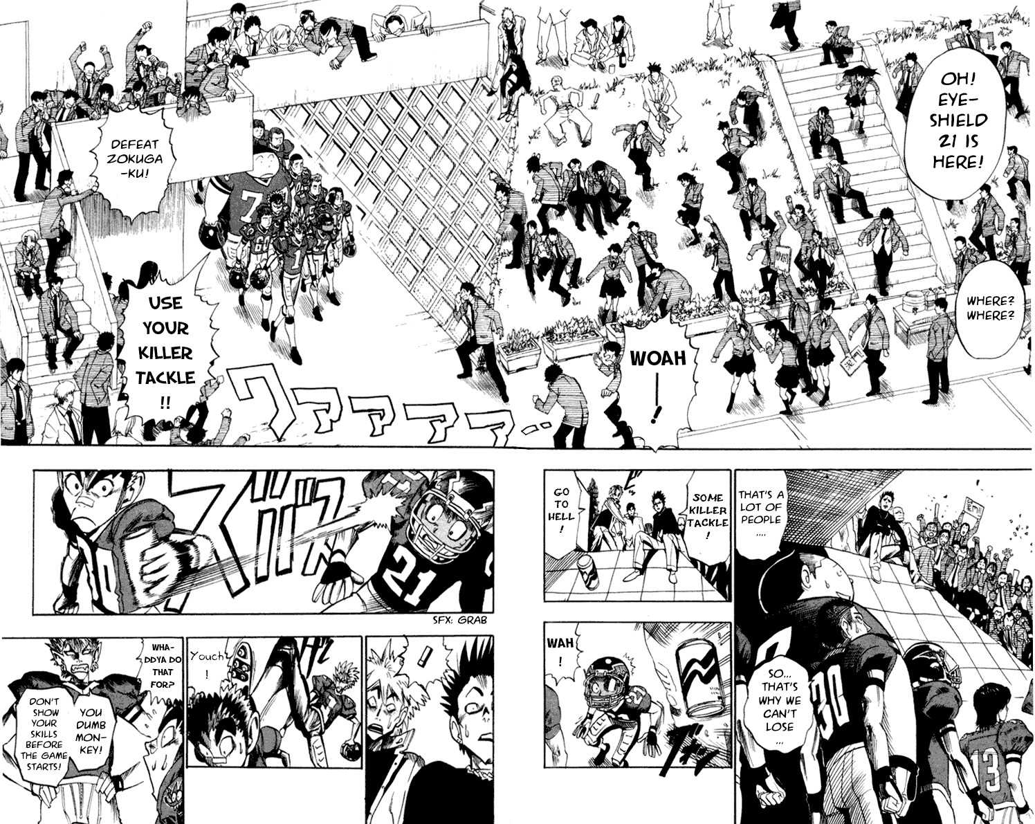 Read Eyeshield 21 EN Manga Online