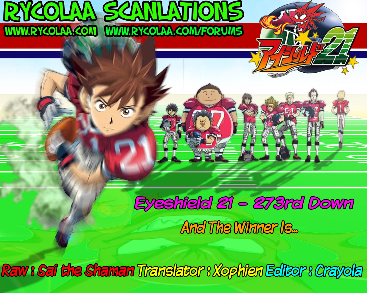 Read Eyeshield 21 EN Manga Online
