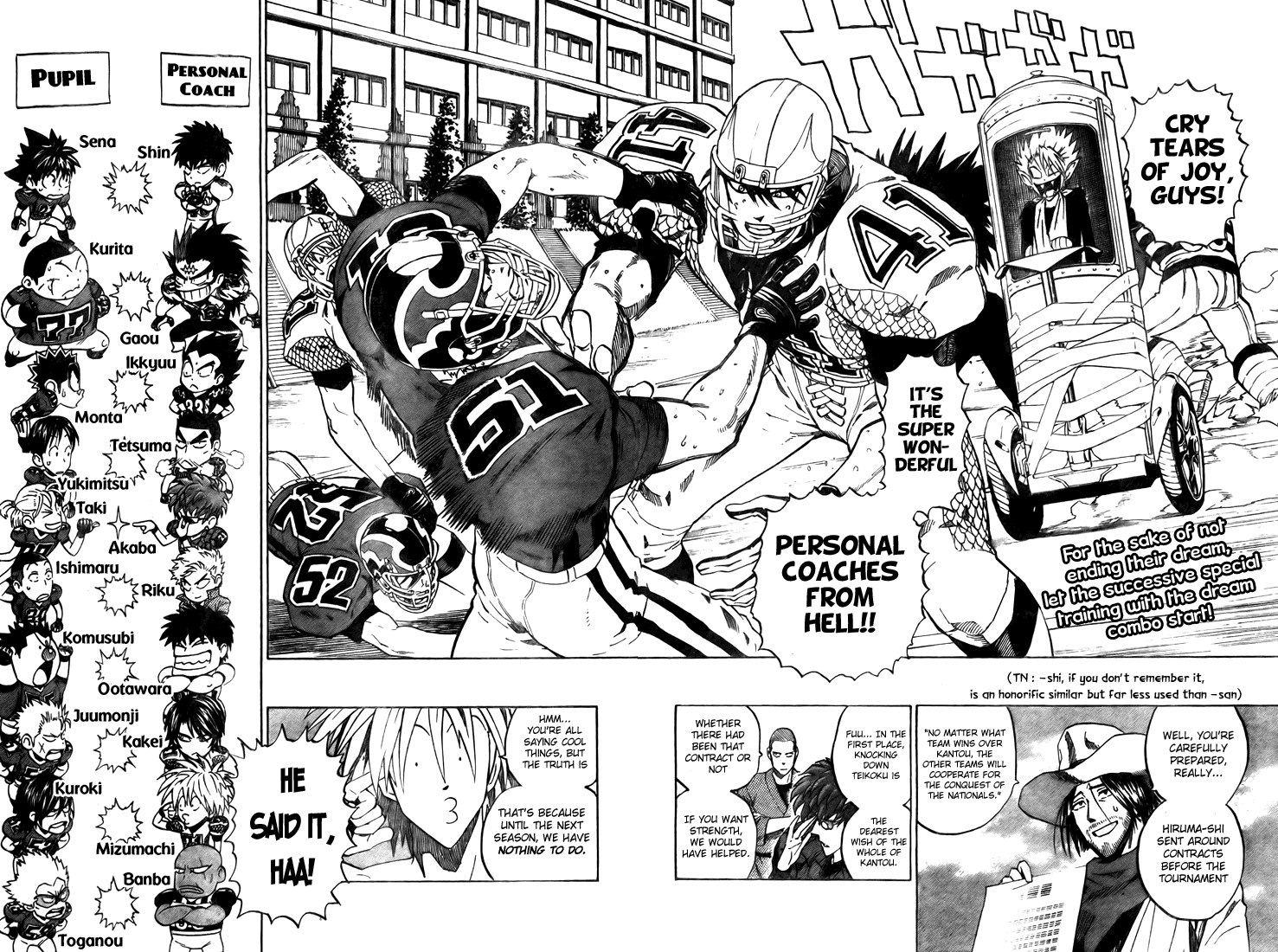 Read Eyeshield 21 EN Manga Online