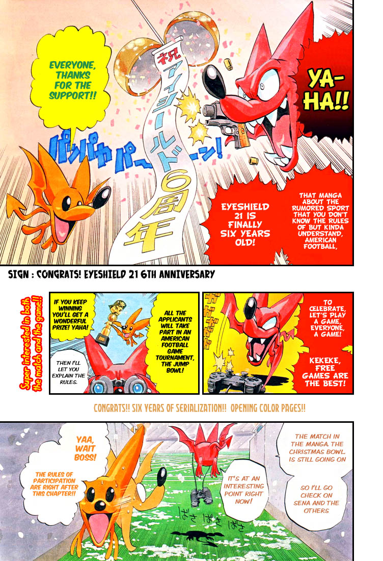 Read Eyeshield 21 EN Manga Online