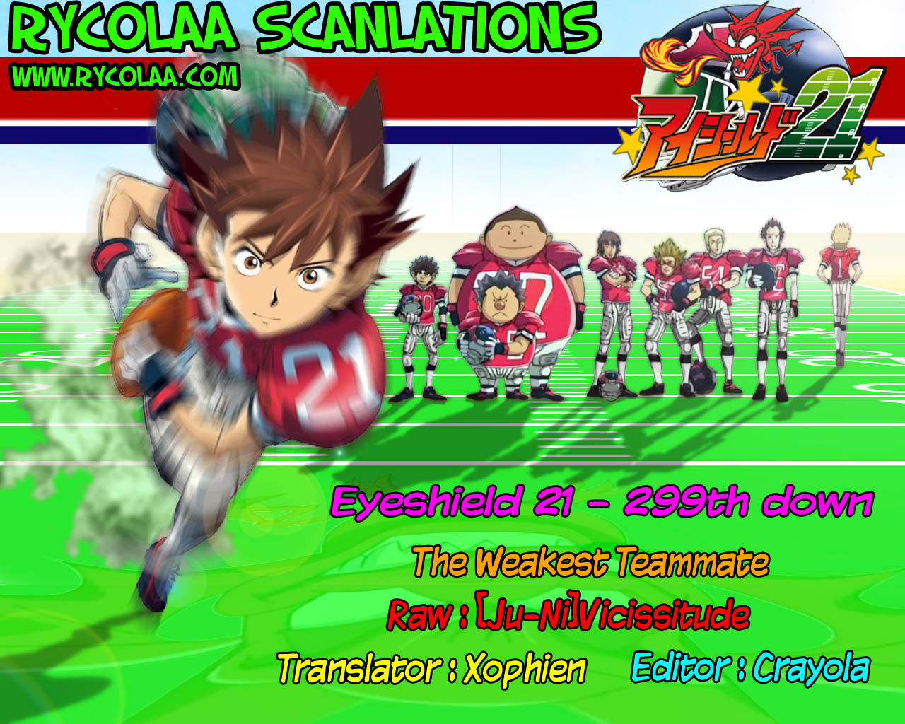 Read Eyeshield 21 EN Manga Online