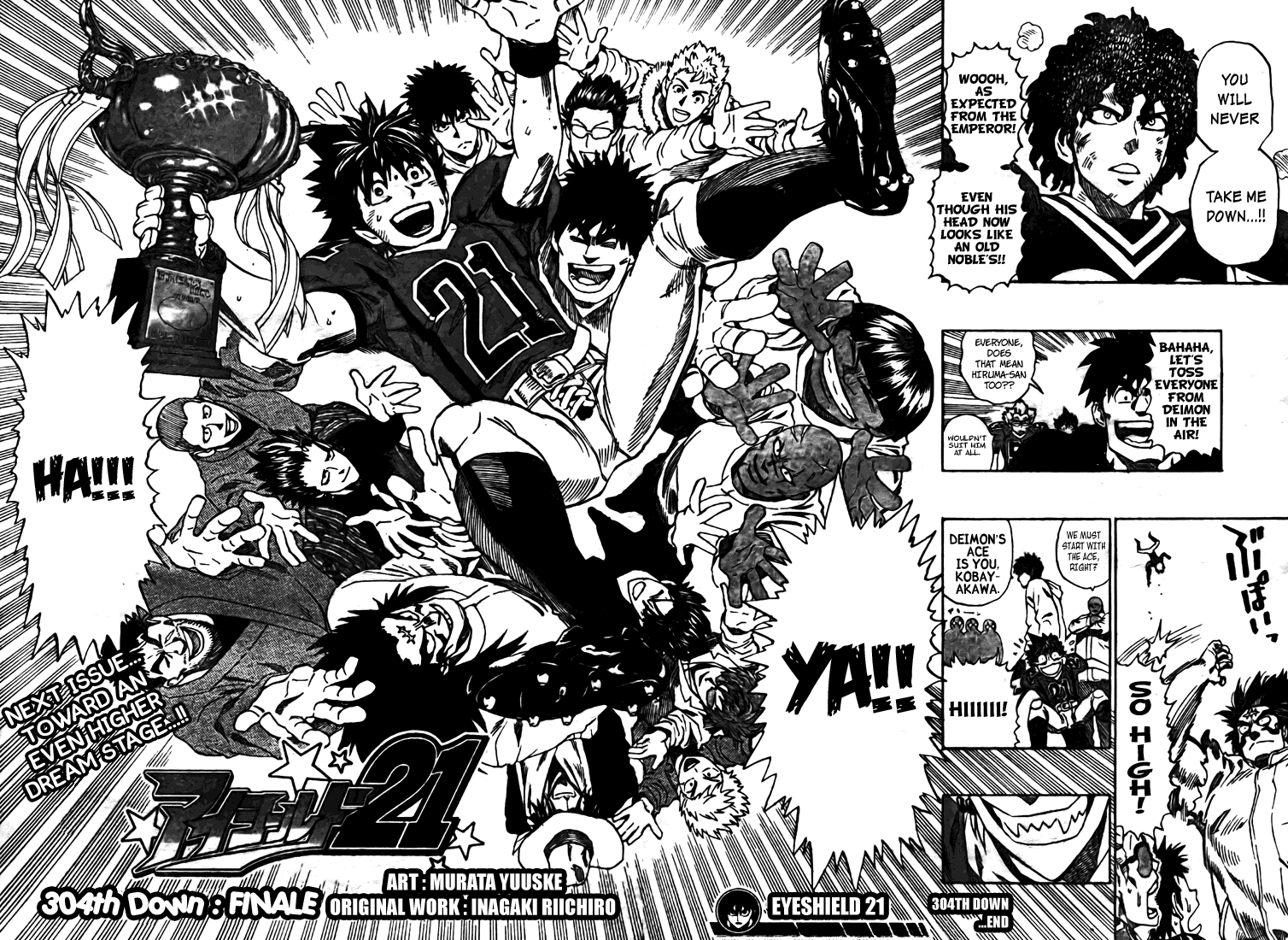 Read Eyeshield 21 EN Manga Online
