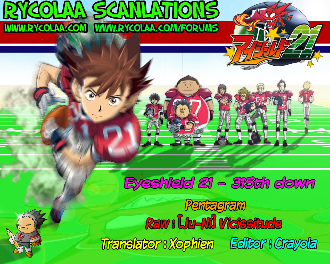 Read Eyeshield 21 EN Manga Online