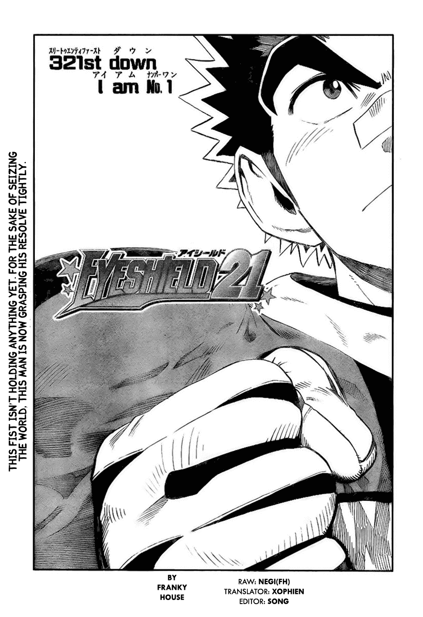 Read Eyeshield 21 EN Manga Online