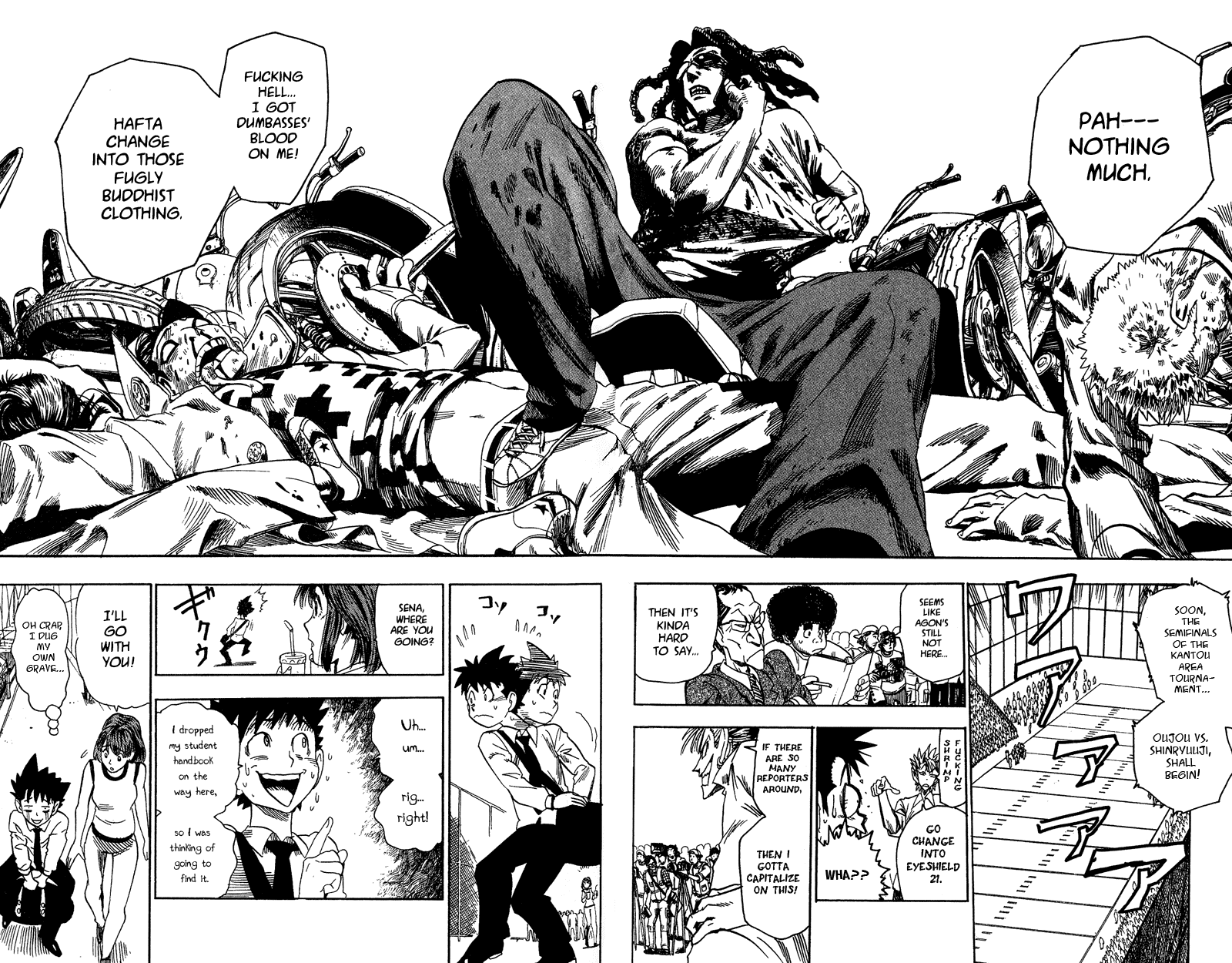 Read Eyeshield 21 EN Manga Online