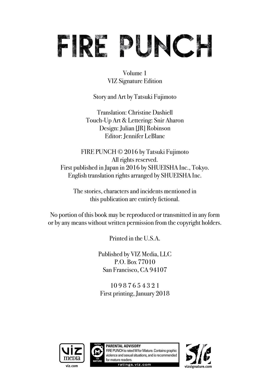 Read Fire Punch EN Manga Online