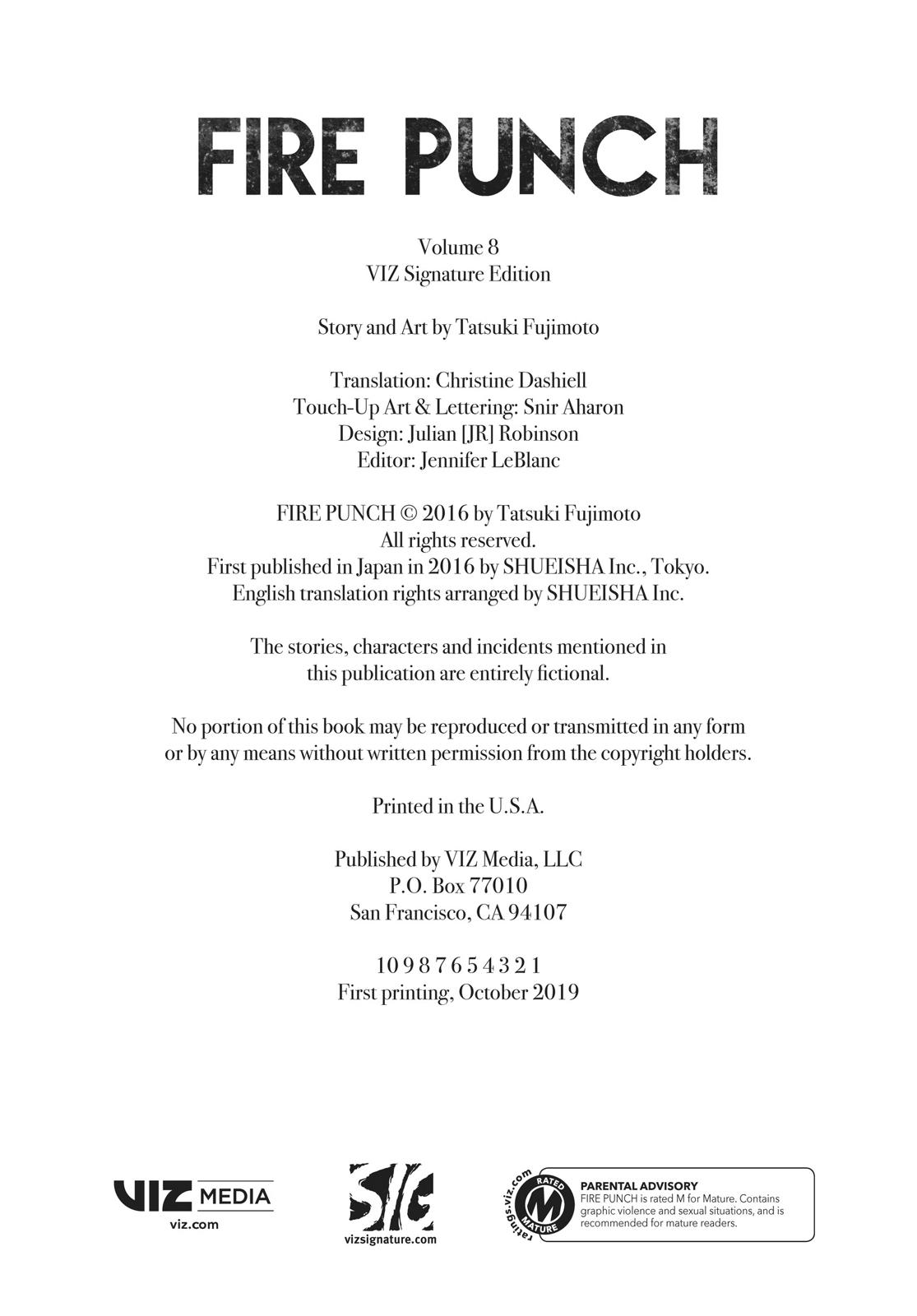 Read Fire Punch EN Manga Online