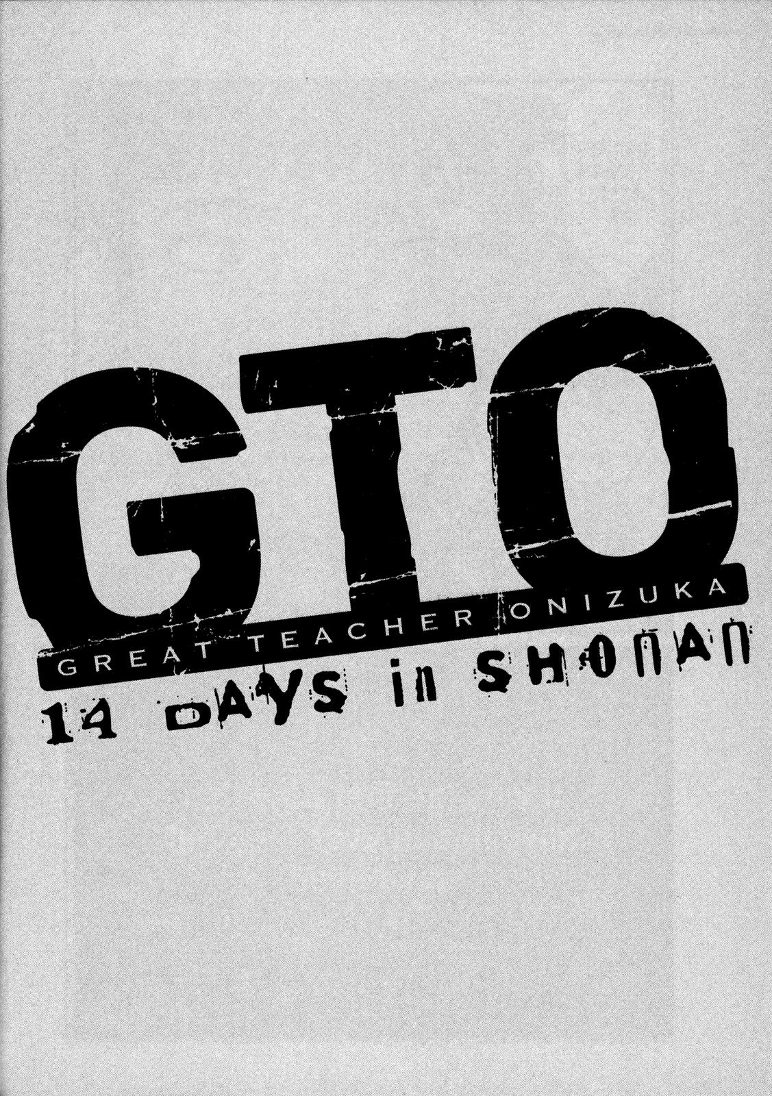 Read GTO 14 Days in Shonan EN Manga Online