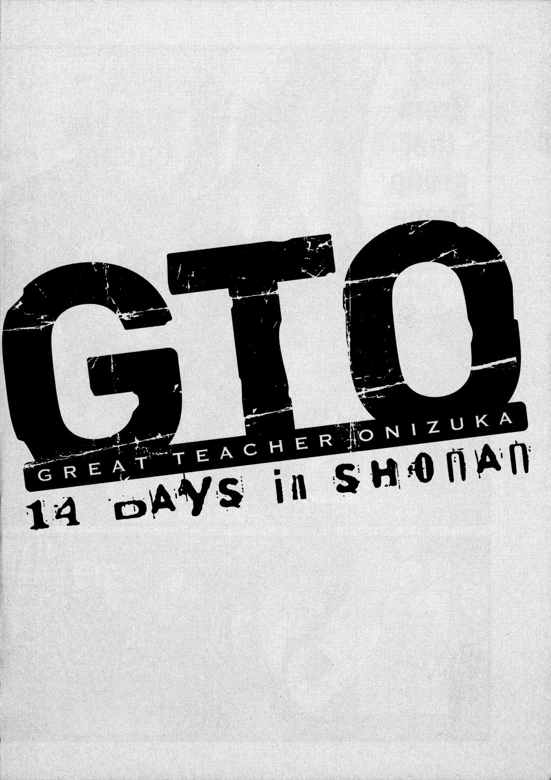Read GTO 14 Days in Shonan EN Manga Online