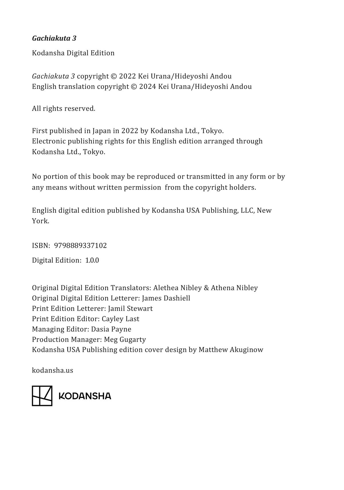 Read Gachiakuta EN Manga Online