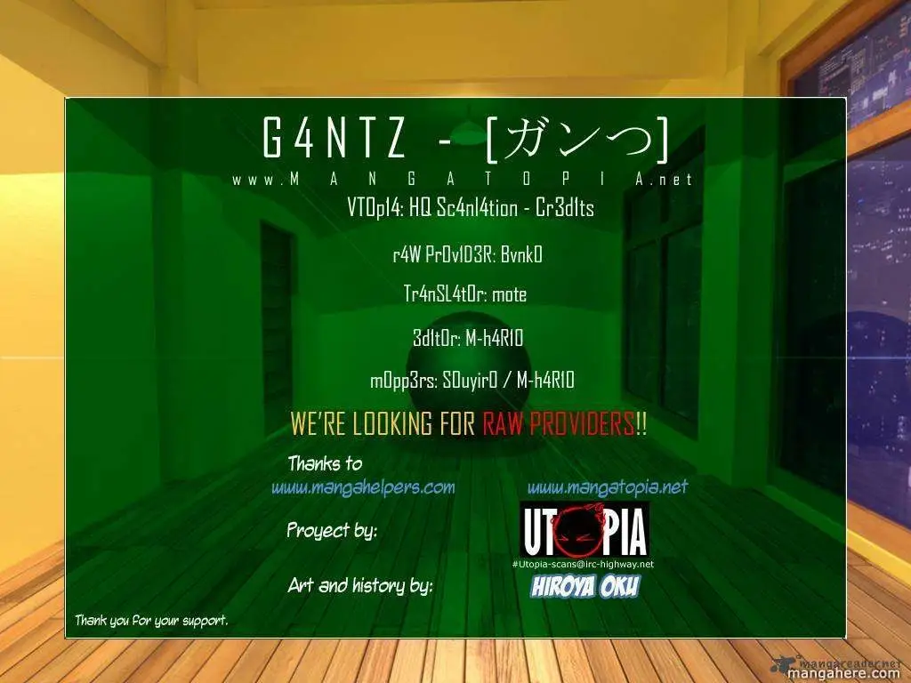 Read Gantz EN Manga Online