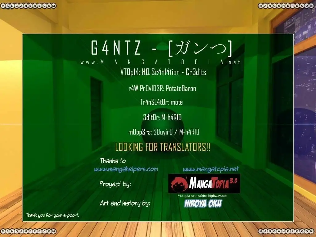 Read Gantz EN Manga Online