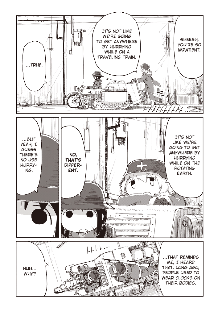 Read Girls' Last Tour EN Manga Online
