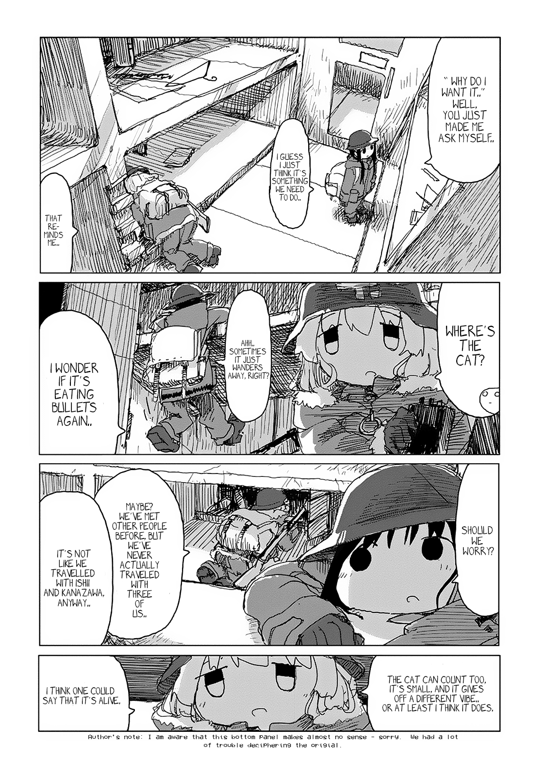 Read Girls' Last Tour EN Manga Online