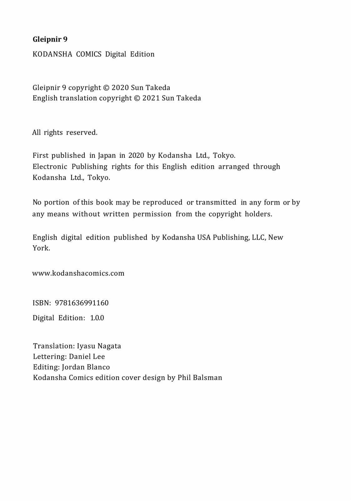 Read Gleipnir EN Manga Online
