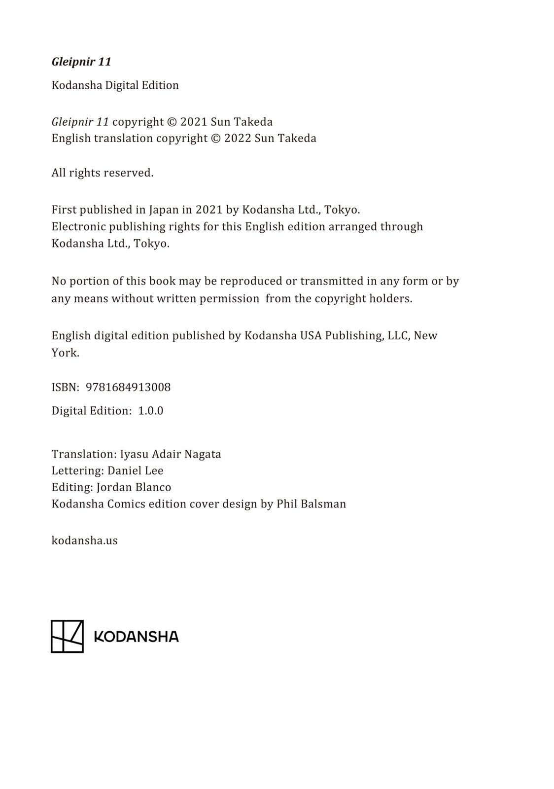 Read Gleipnir EN Manga Online