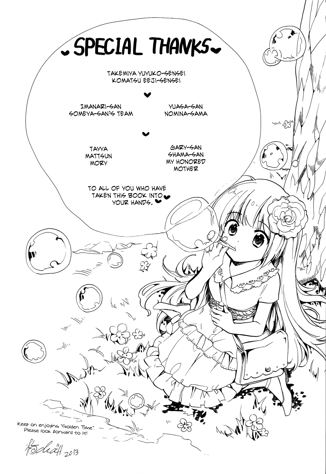 Read Golden Time EN Manga Online