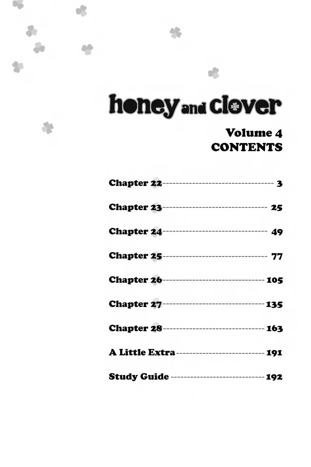 Read Honey and Clover EN Manga Online