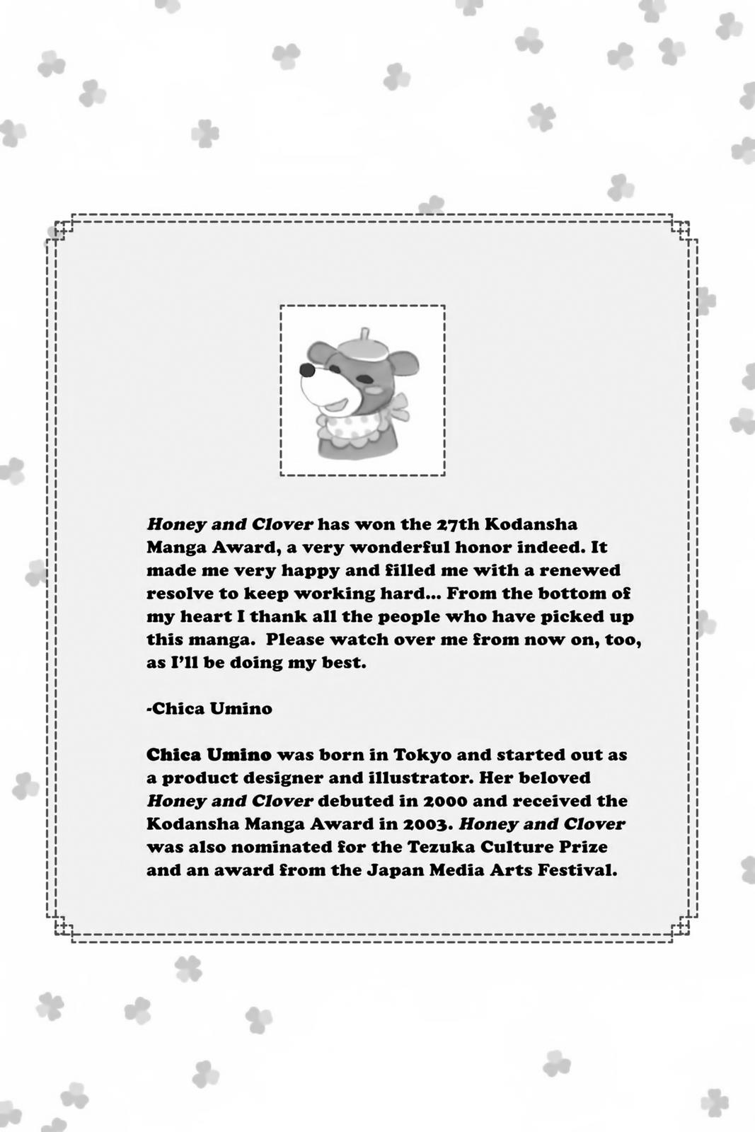 Read Honey and Clover EN Manga Online