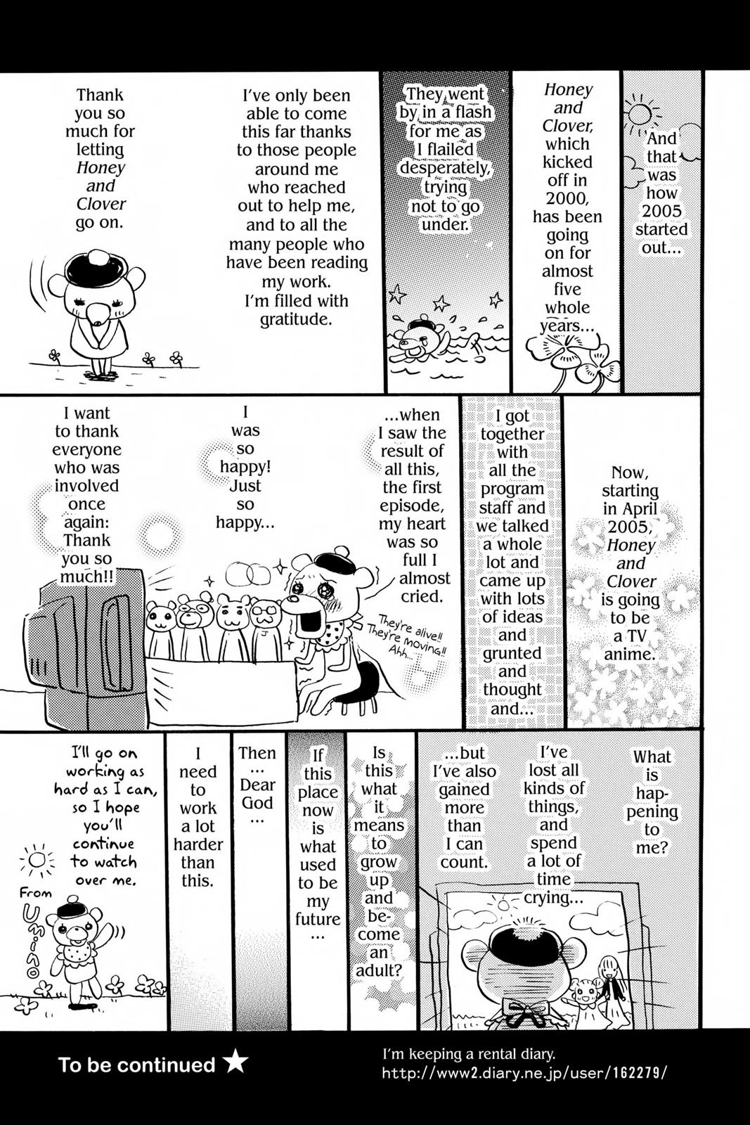Read Honey and Clover EN Manga Online