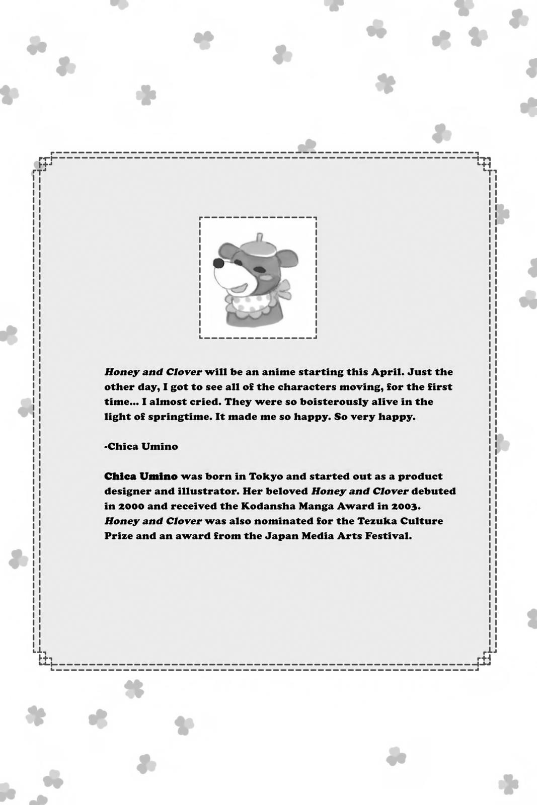 Read Honey and Clover EN Manga Online