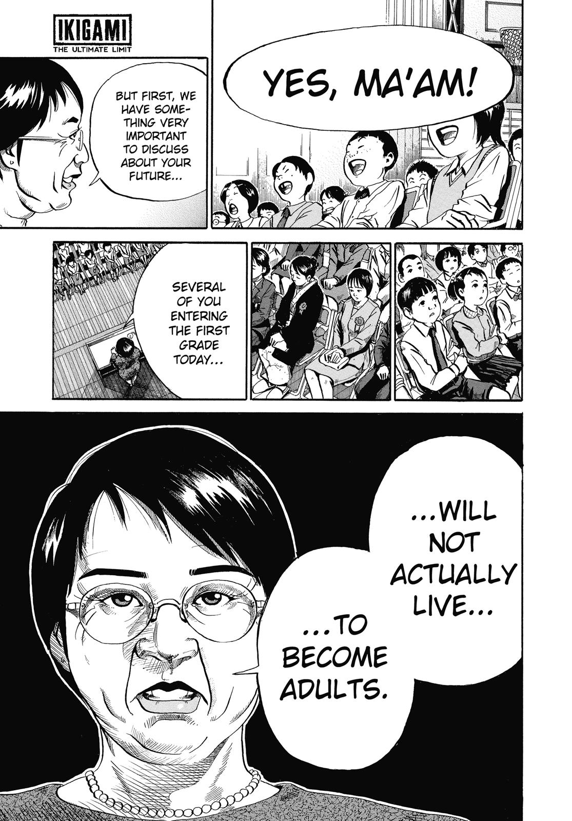 Read Ikigami The Ultimate Limit EN Manga Online