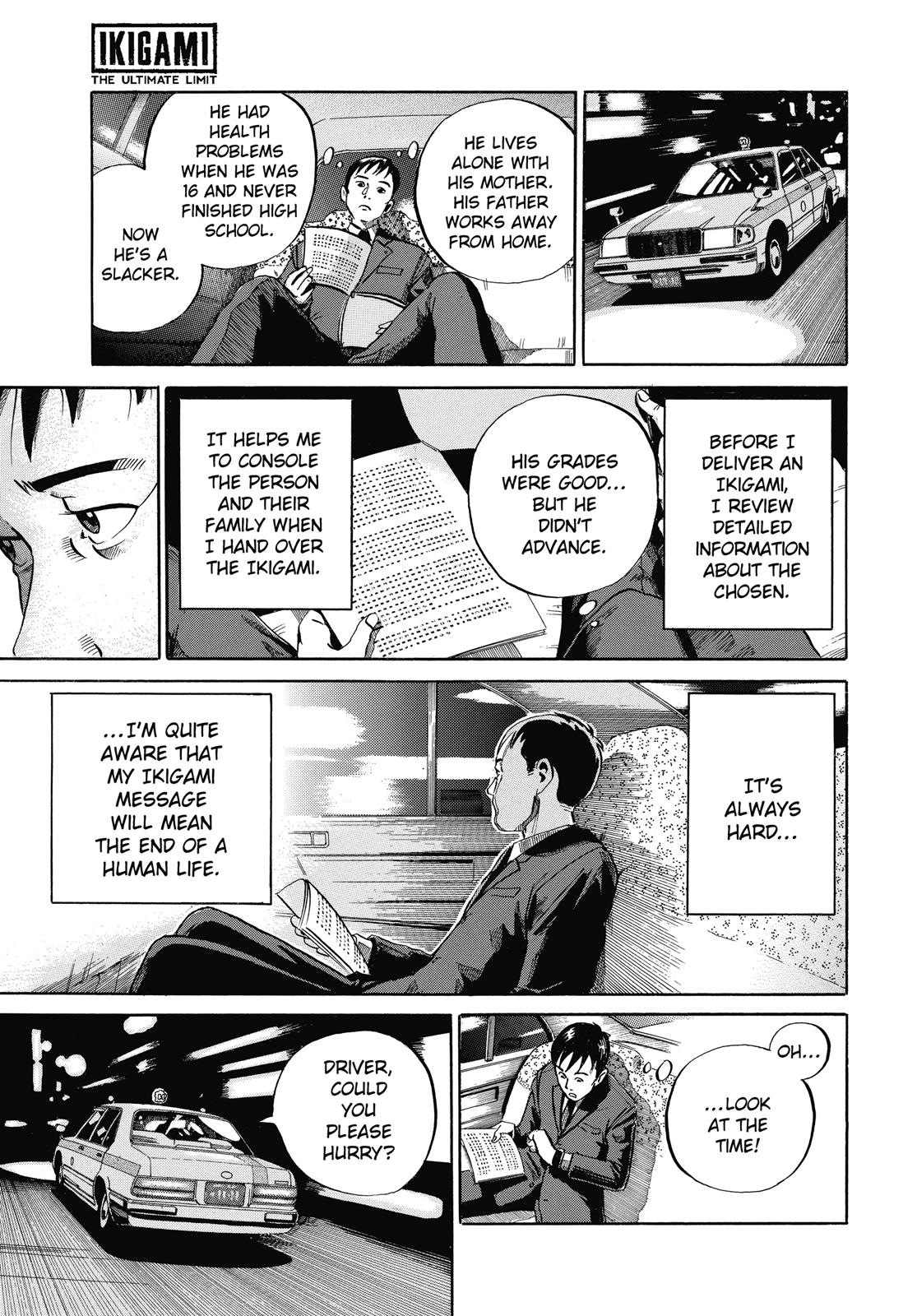 Read Ikigami The Ultimate Limit EN Manga Online