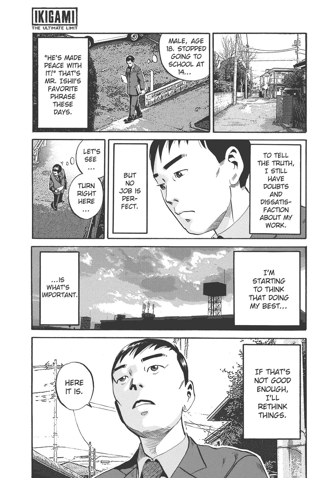 Read Ikigami The Ultimate Limit EN Manga Online