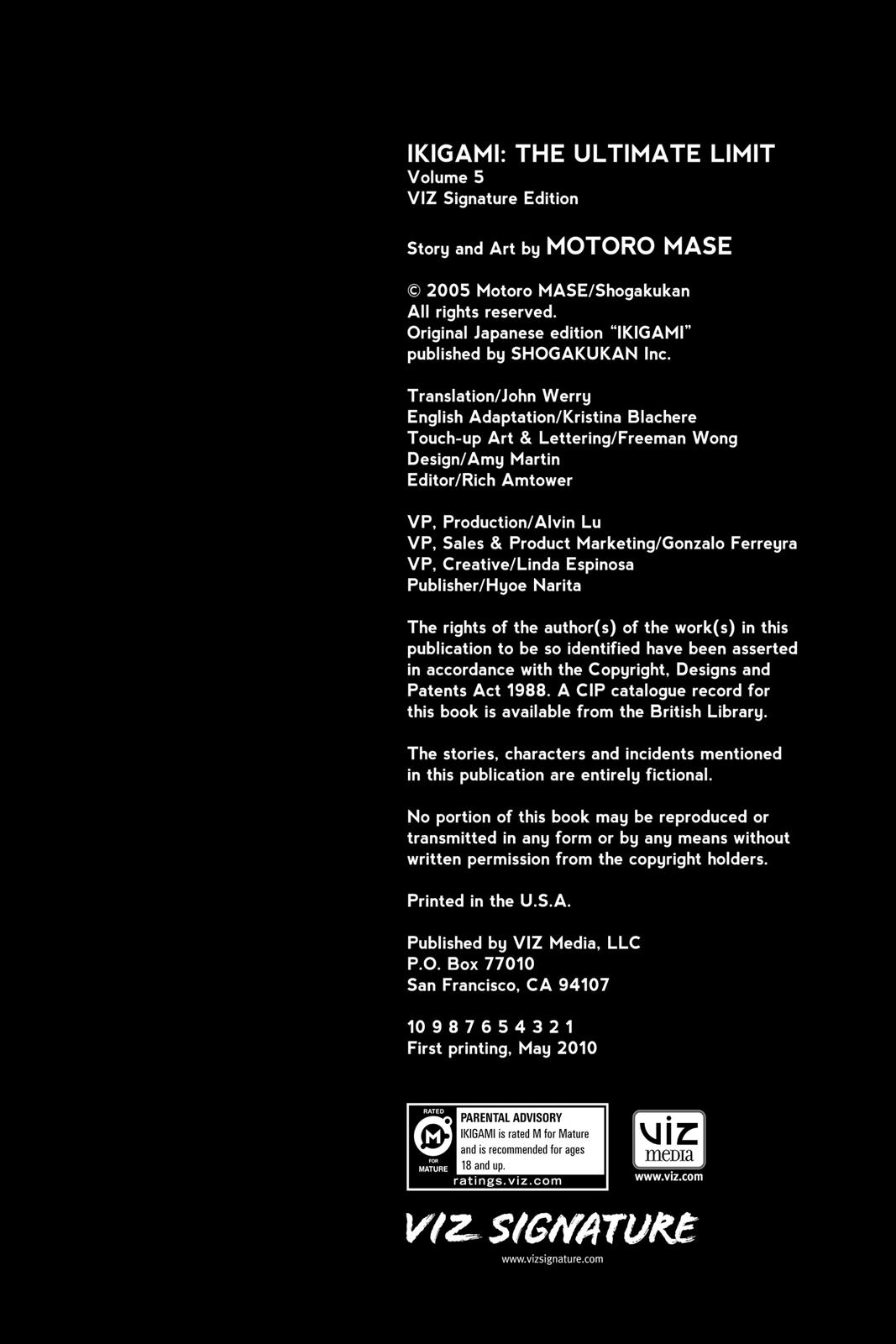 Read Ikigami The Ultimate Limit EN Manga Online