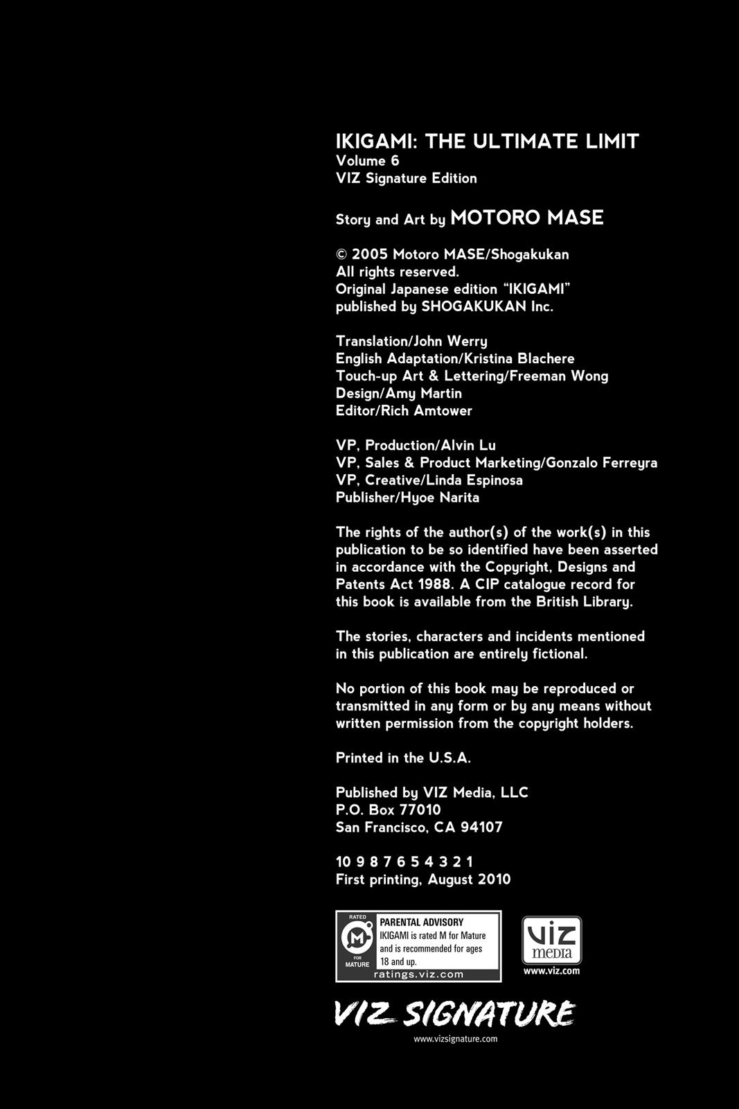 Read Ikigami The Ultimate Limit EN Manga Online