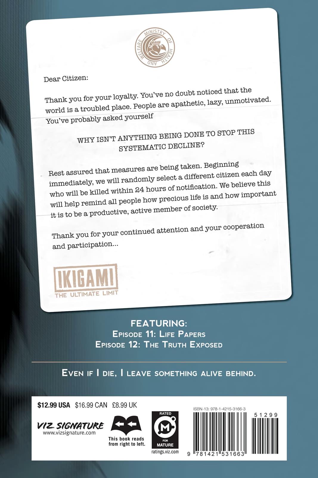 Read Ikigami The Ultimate Limit EN Manga Online