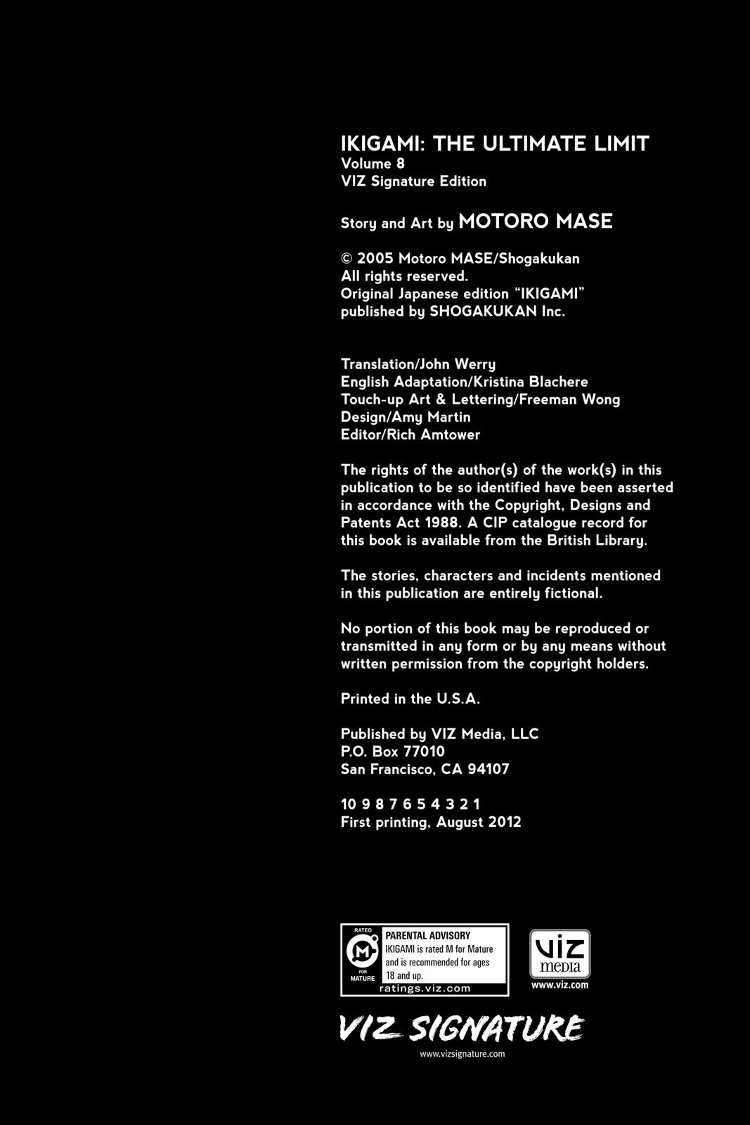 Read Ikigami The Ultimate Limit EN Manga Online