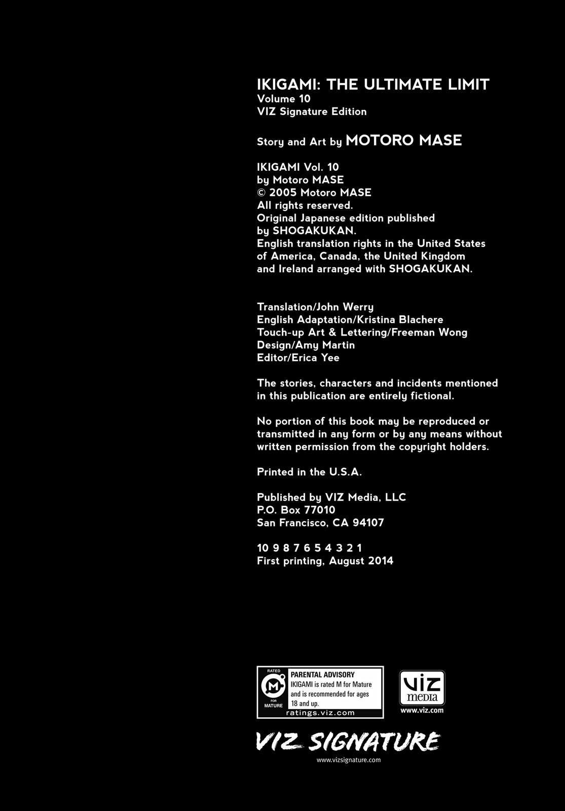 Read Ikigami The Ultimate Limit EN Manga Online