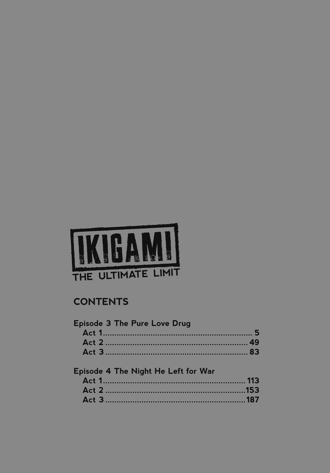 Read Ikigami The Ultimate Limit EN Manga Online