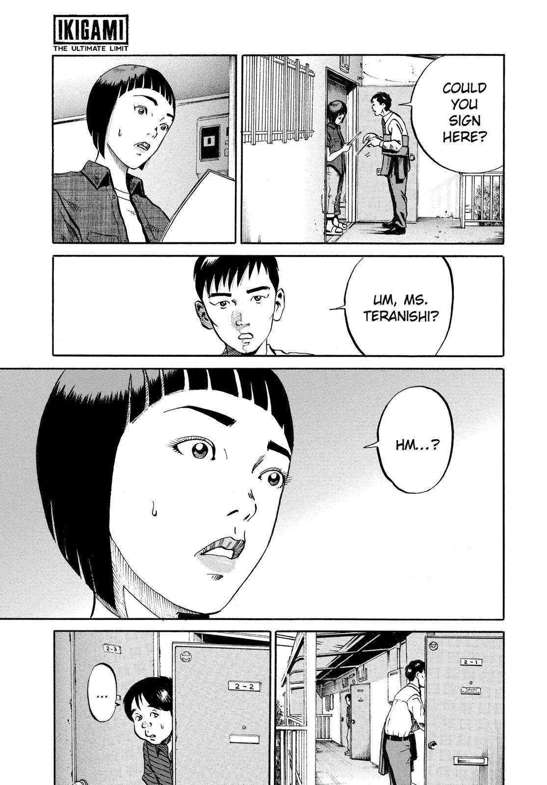 Read Ikigami The Ultimate Limit EN Manga Online