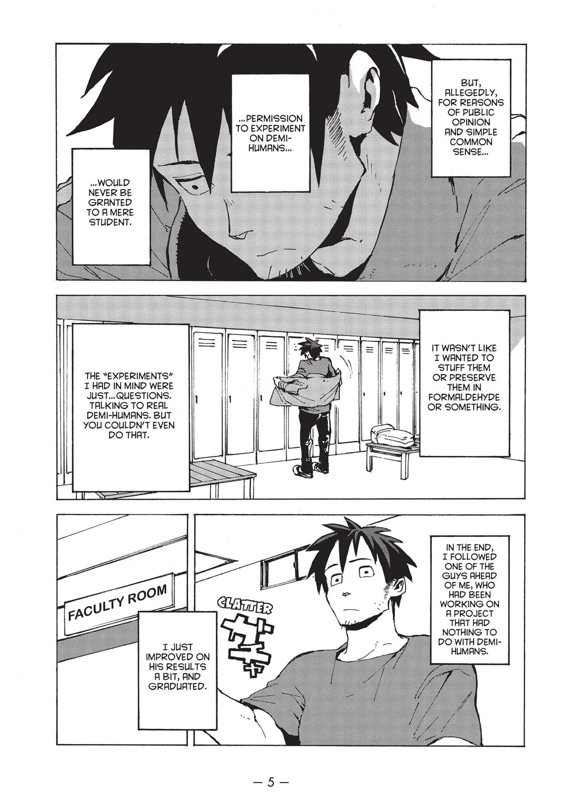 Read Interviews with Monster Girls EN Manga Online