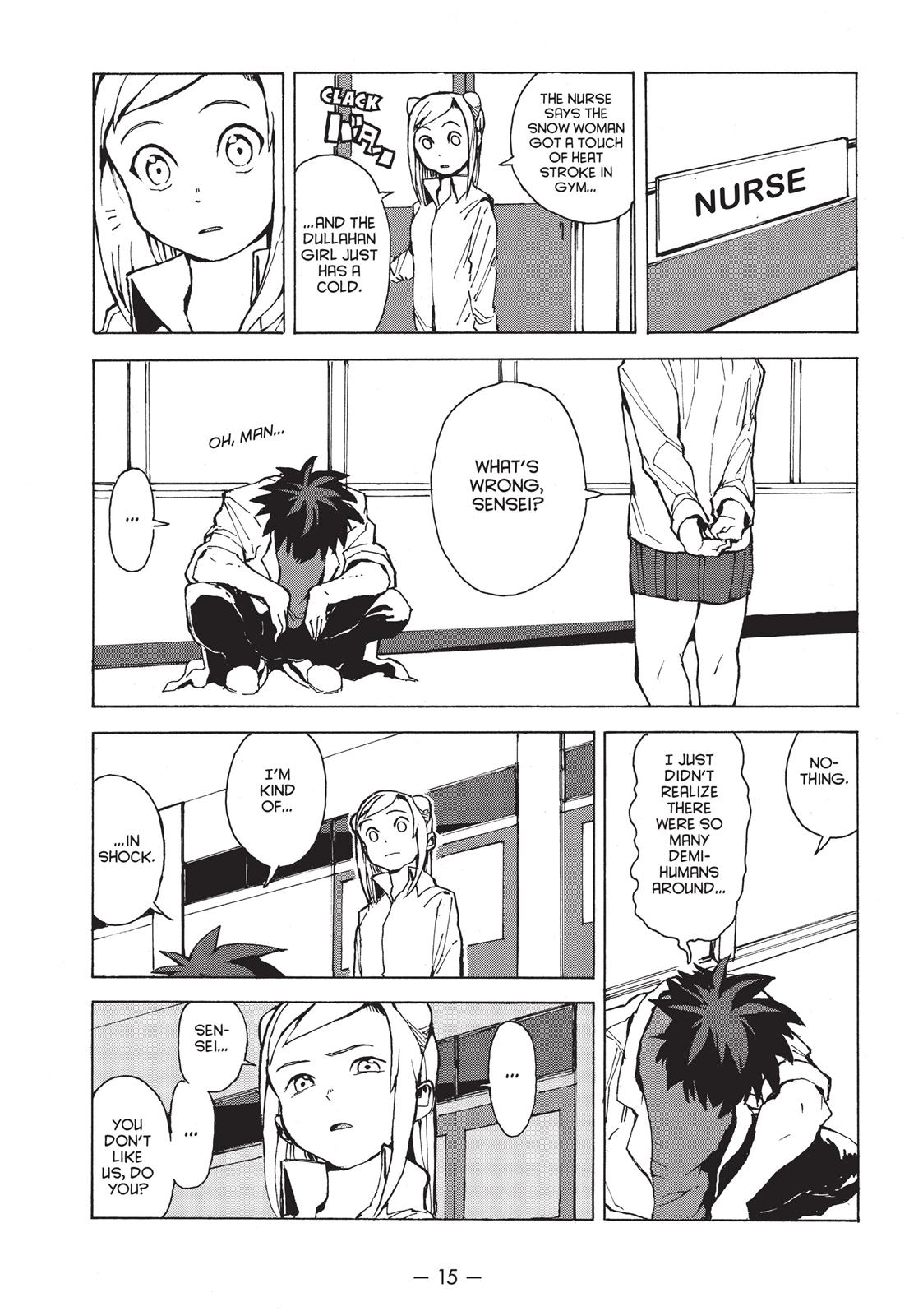 Read Interviews with Monster Girls EN Manga Online