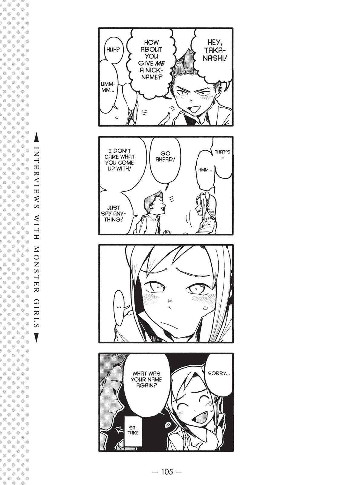 Read Interviews with Monster Girls EN Manga Online