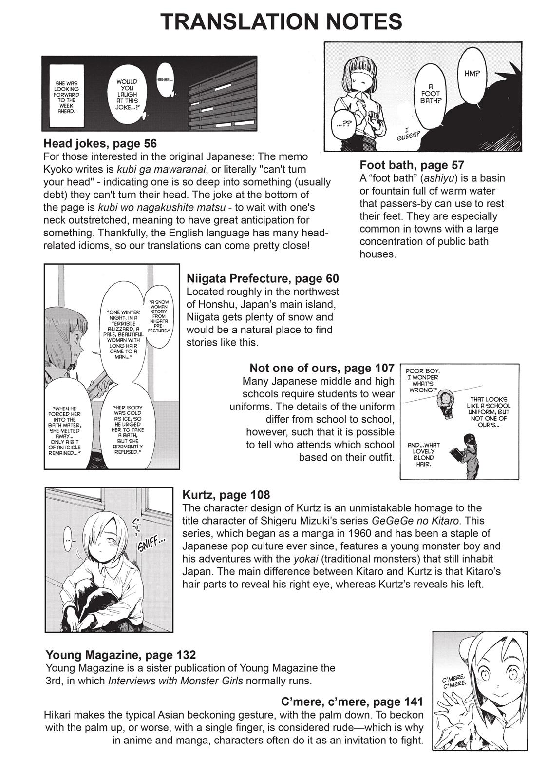 Read Interviews with Monster Girls EN Manga Online