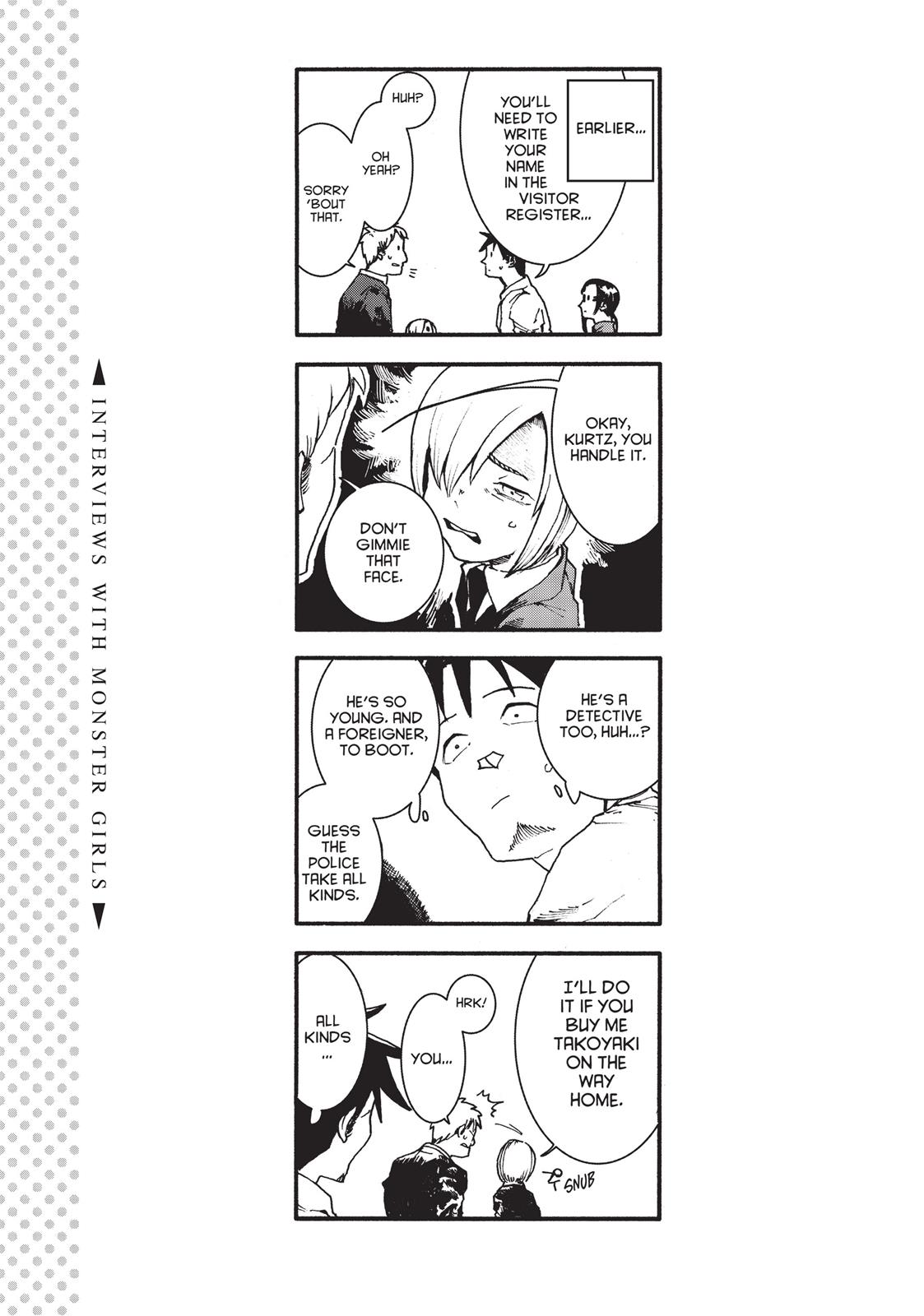 Read Interviews with Monster Girls EN Manga Online